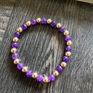 Handmade beaded bracelet